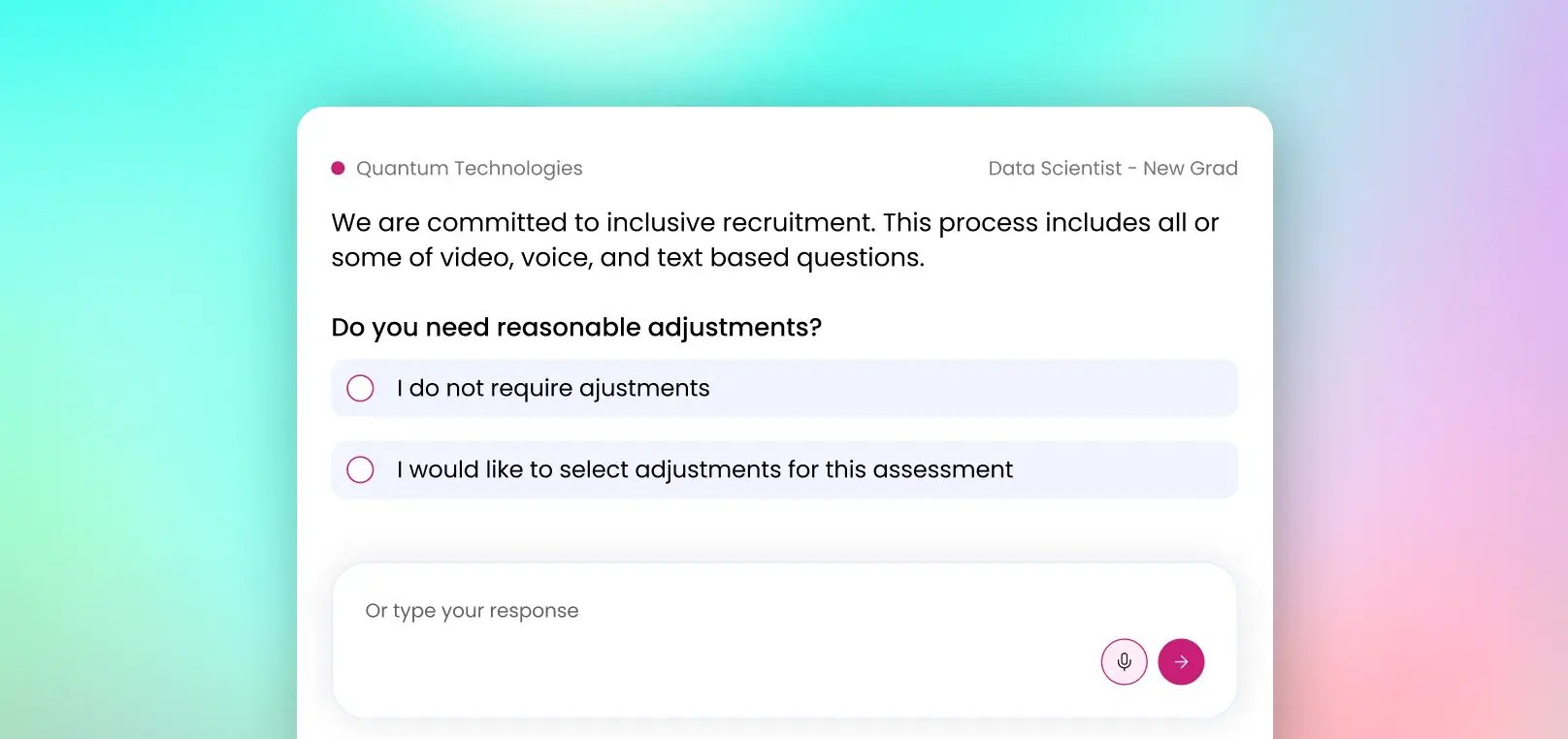 Conversational-screening